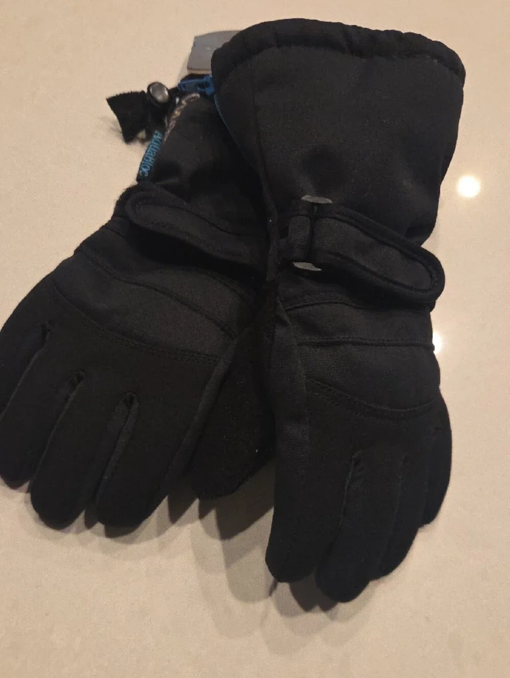 Gordini Kids Black Insulated Gloves